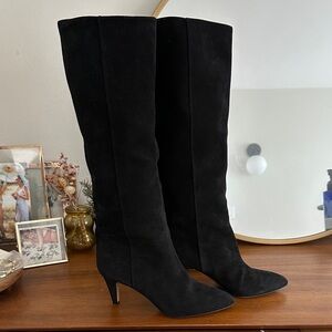 Isabel Marant Black Knee-High Boots